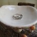 White Mushroom Porcelain Trinket Dish, Made to Order