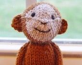 Porter the Monkey Knitting Pattern PDF