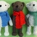 Theodore the Teddy Bear knitting pattern PDF