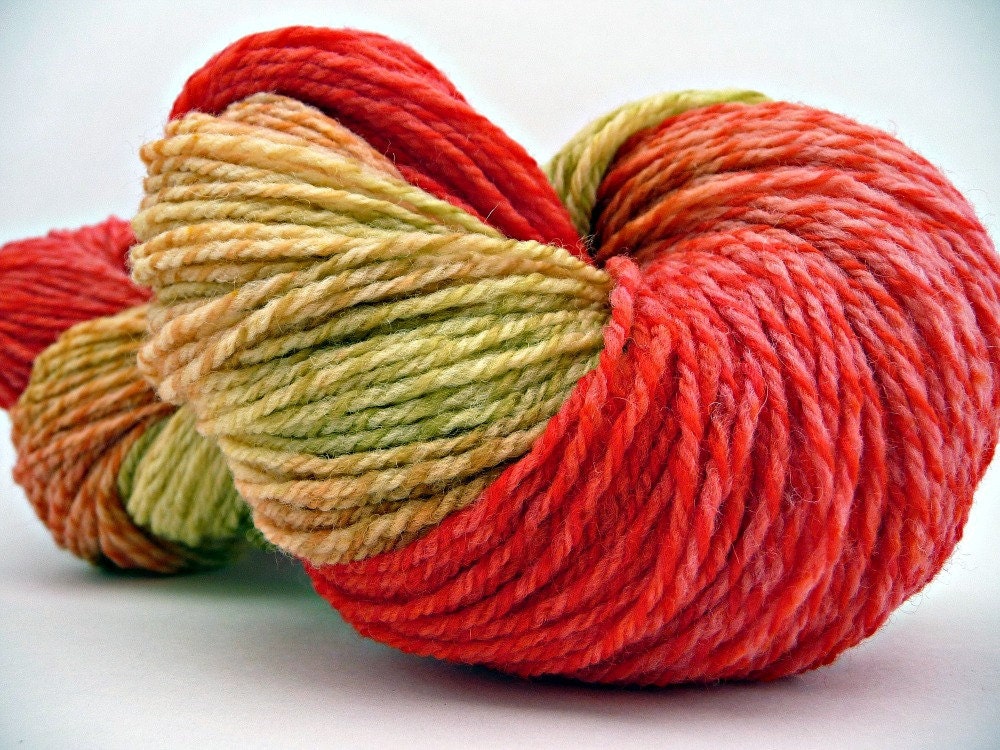 SALE Handpainted Tweed Merino Sock Yarn