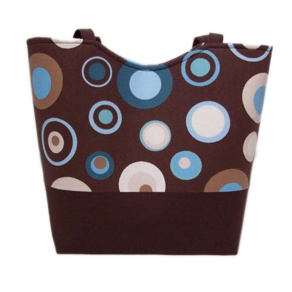 Mocha Bubbles Tote bag