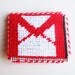 Gmail Google Magnet - Computer Internet Web Needlepoint Stitched Fridge Magnet