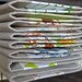 Organizer for Coupons, Stationery, Letters, Passports, Moleskine- In Touch Clutch (tm) in Original Flea Market Fancy