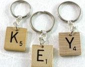 Scrabble Keychain - Choose your letter