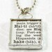 Custom Map Pendant Necklace - Choose a map and size