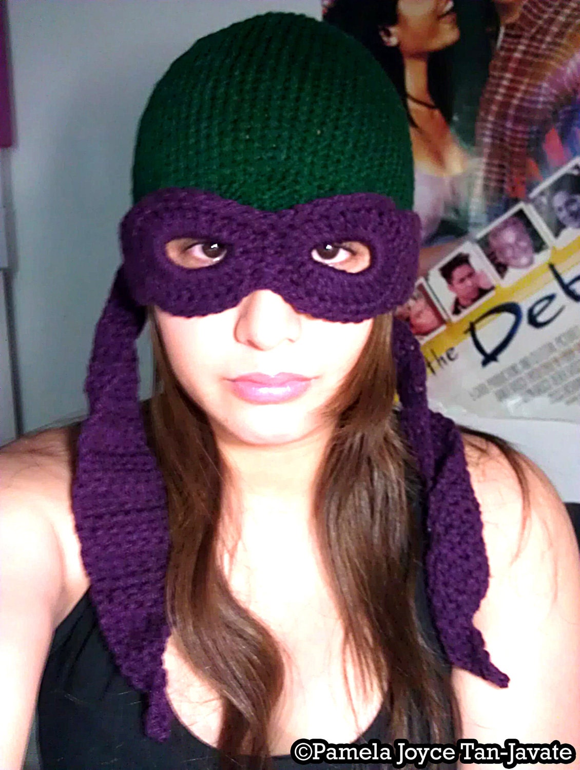 Teenage Mutant Ninja Turtles Convertible Beanie (Knit & Crochet Combo)