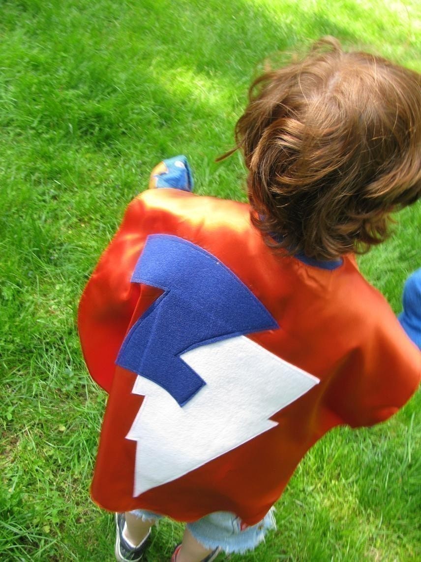 3 Superhero Costume Kid capes childrens cape Personalized Custom Featured on Martha Stewart Il_570xn