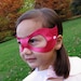 Superhero mask kid lightenbolt  or Princess Seen in INC Magazine
