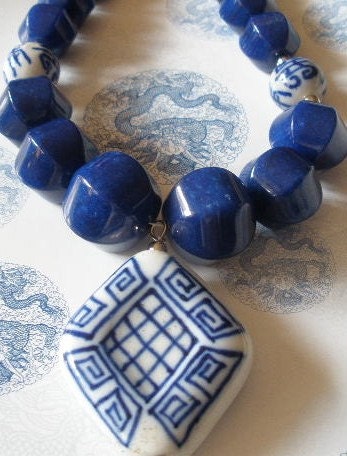 Oriental Blues Necklace