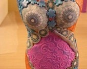 Polymer Clay Turorial Learn how easy it is to cover paper mache with polymer clay- video tutorial