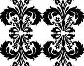 Damask Background Unmounted Rubber Stamp zNe