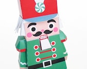 Nutcracker and Mouse King Holiday Toys Printable Paper Craft  PDF