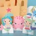 Mermaid Sandcastle Playset Printable Paper Craft PDF