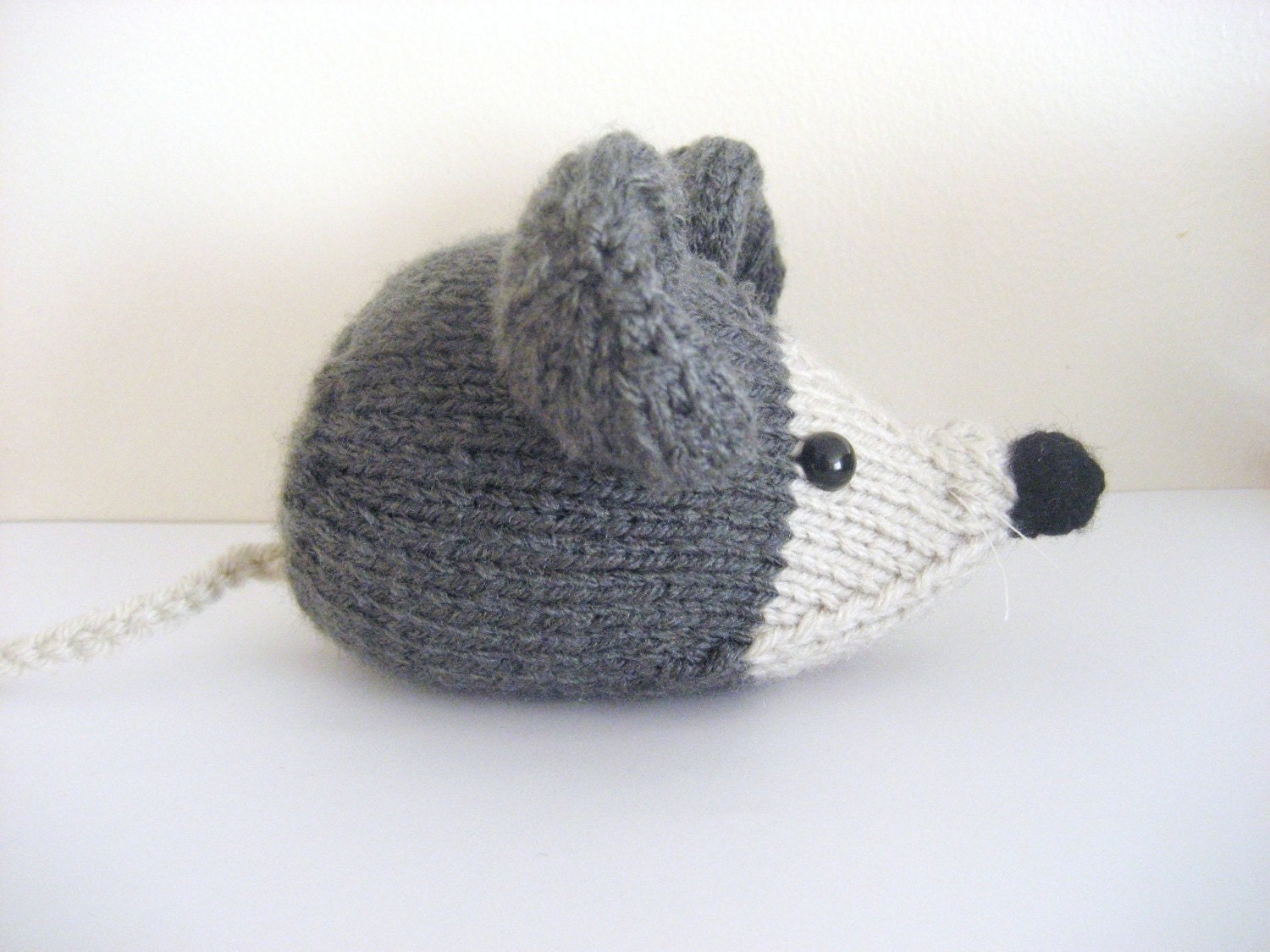 Sale - Amigurumi Pattern Knit Little Mouse Pattern Digital Download