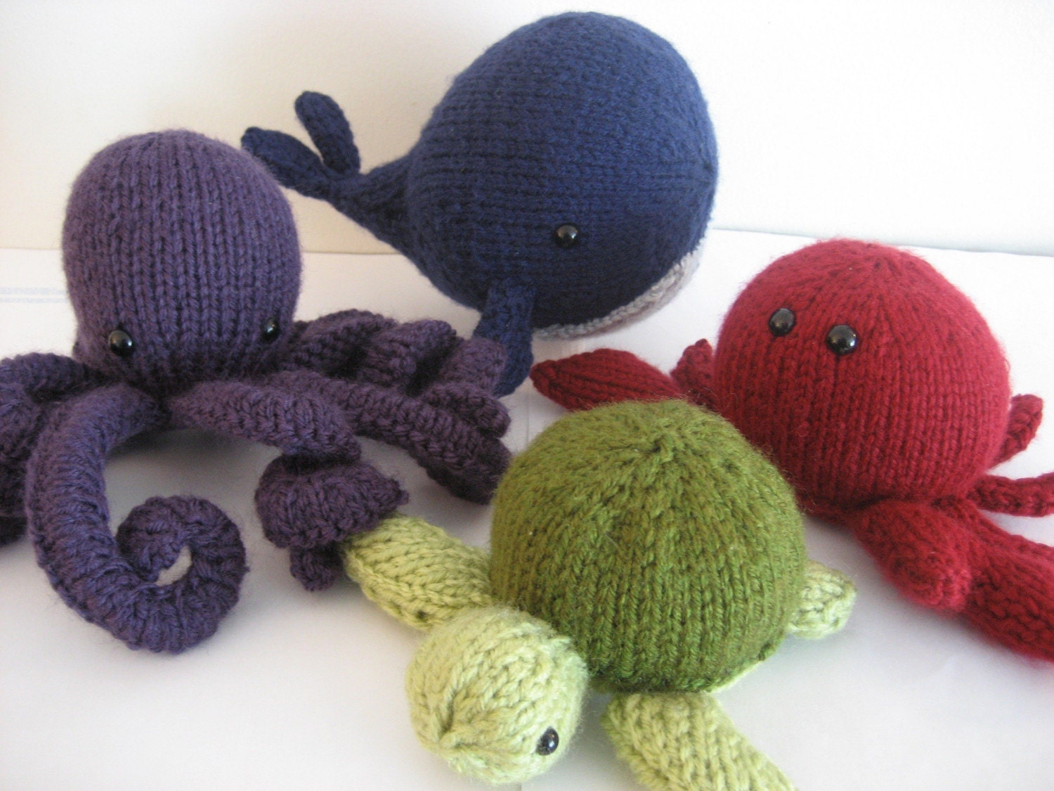 PDF Knit Amigurumi Sea Creatures- pattern by Amy Gaines
