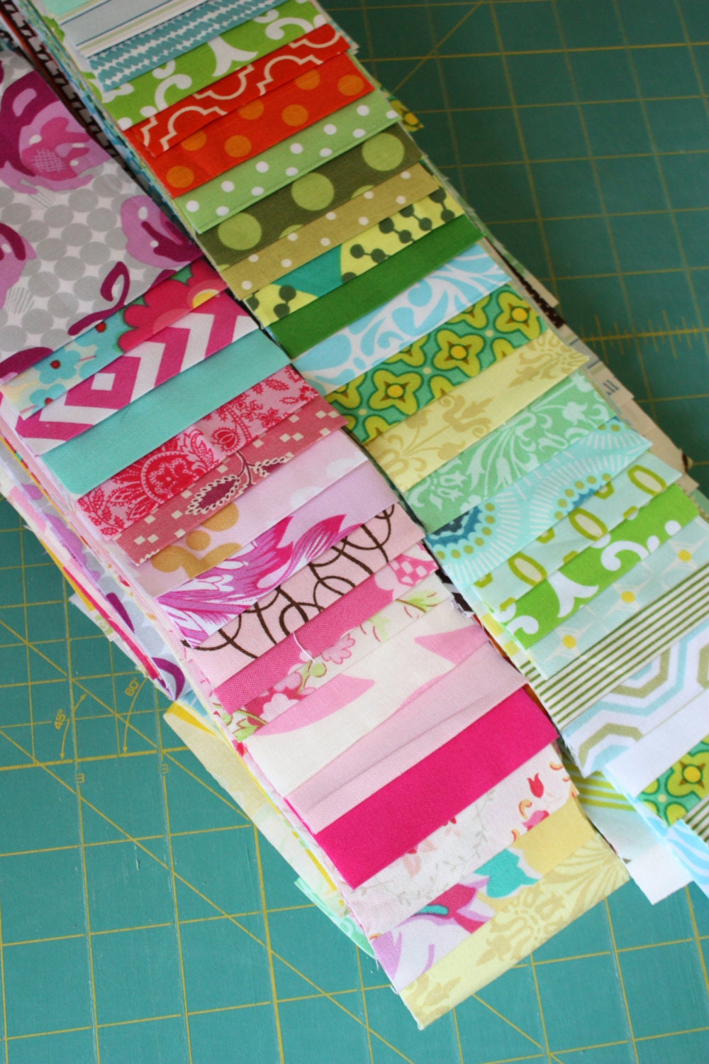 Sale. Grab Bag of 20 Three Inch Strips, Starlit Nest Jelly Roll. My Choice, Grab Bag of Designer Fabrics.
