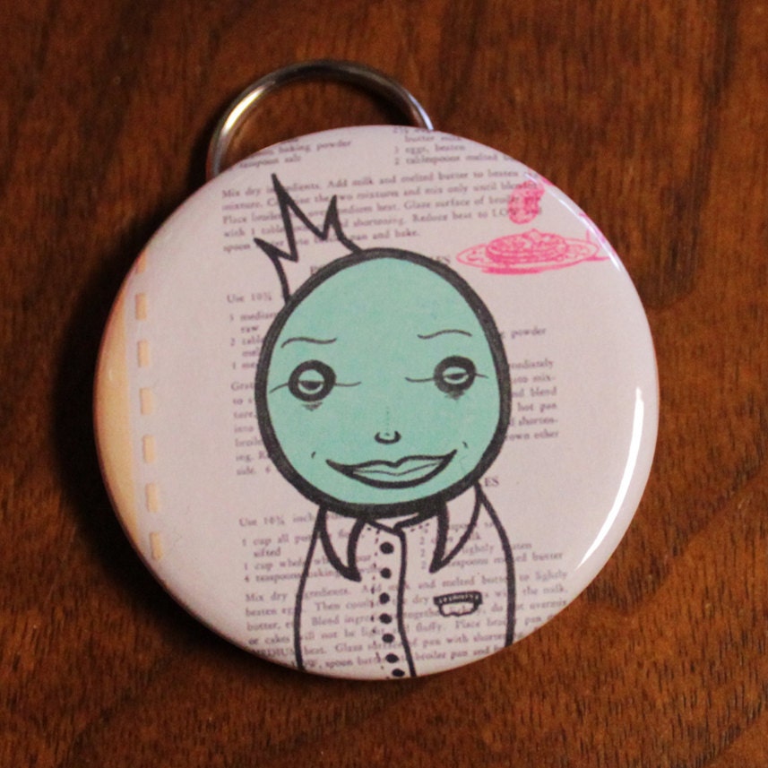 bottle cap opener keychain - The Pancake Prince