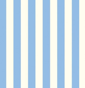 Taza Fabric by Dena Designs / COLOR STRIPE in BLUE  / Yard Cotton Quilt Fashion Fabric