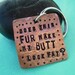 Whimsical Pet Id Tag - hand stamped antiqued copper and sterling silver - for your furry friend