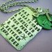 NEW - Beach Sterling Silver SCRIPTZ Hand-Stamped Poem Charm Necklace with Silver Starfish and Patina Sanddollar Charm Dangle.. Ready To Ship