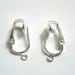 Silver Plated Earring Clips 1 Pair