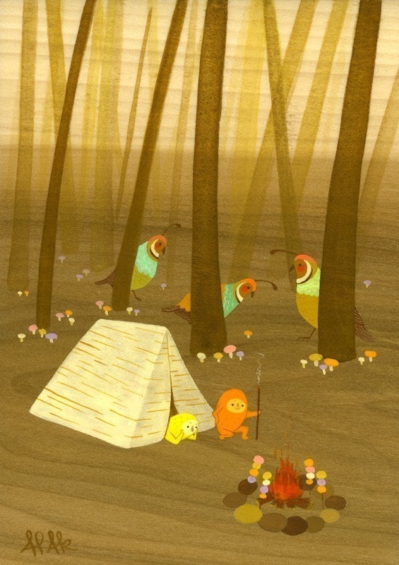 Shroom Camp Limited Edition Print