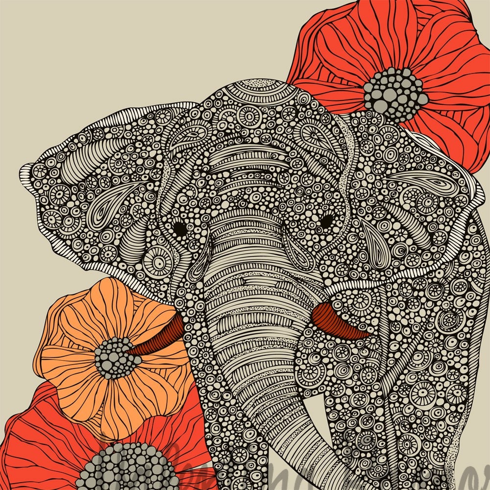 The Elephant print