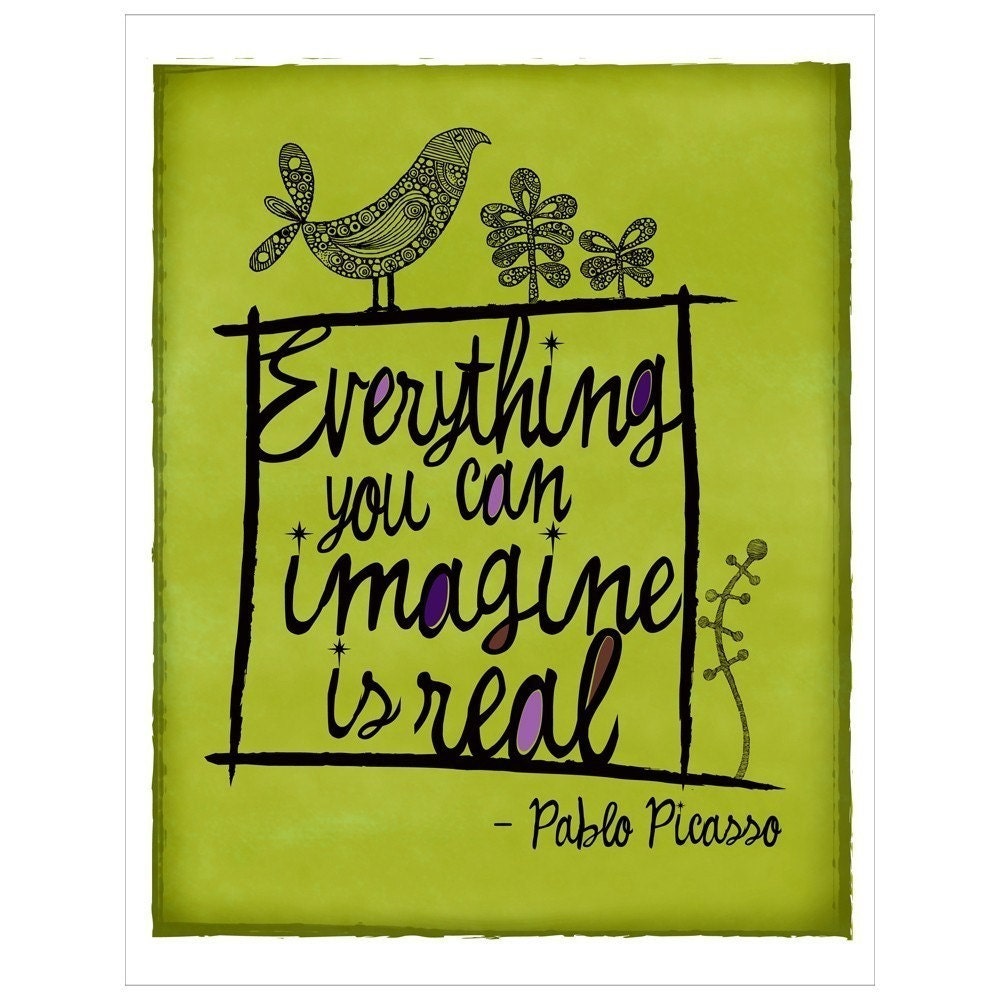 Everything you can imagine is real green