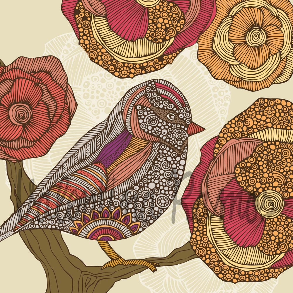 Vera the bird Print