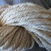 Thick bulky chunky heavy weight 100% pure wool knitting yarn natural white