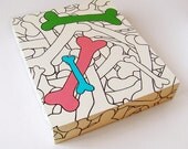 Original Painting - Sugar Bones Three- acrylic on wood panel