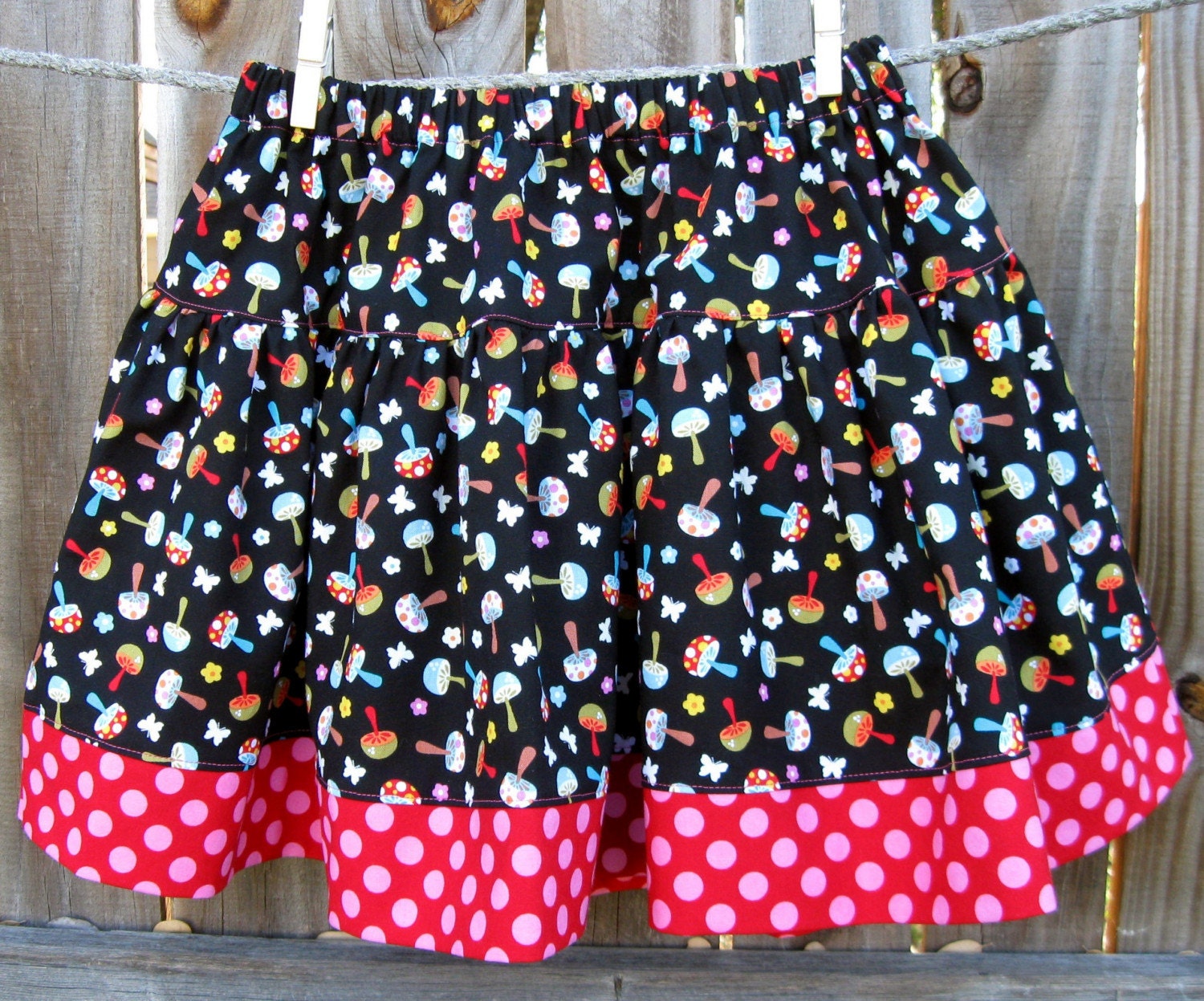 FUN Mini Mushroom Twirl Skirt