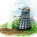 Dalek Gardener print limited edition 5x7