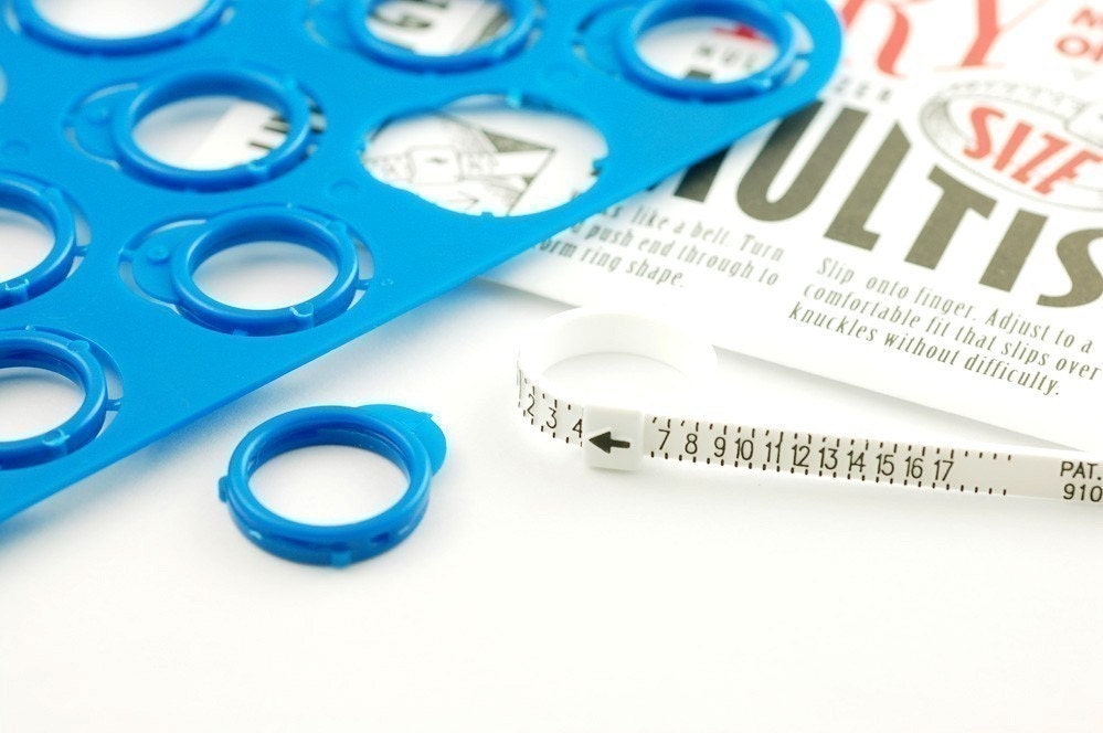 Ring Sizer Combo pack - US sizes 1 to 17 including half sizes