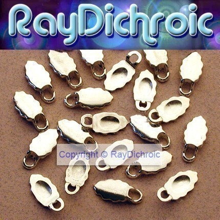 BAIL - Aanraku Bails - 24 Silver Plated Earring Bails