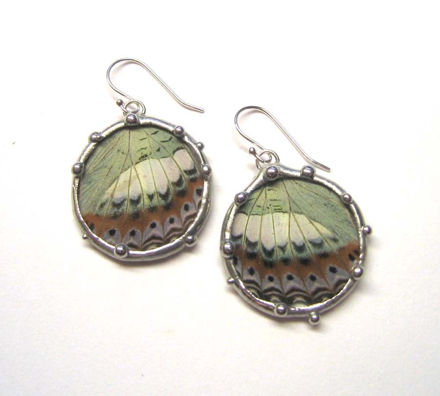 Butterfly Wing Earrings - Sky Wings