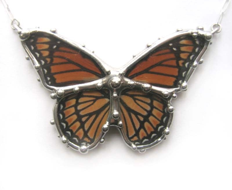 Viceroy Butterfly Necklace