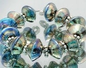 KILLERBEEDZ1 - Triton Sparklers - 12 Lampwork Beads