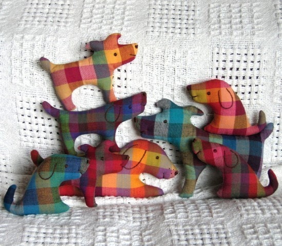 Dog Family Set - Little Softies sewing pattern