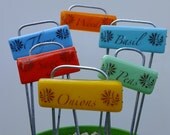 Hostess Gift, Handmade Garden Markers, set of 6