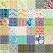 Laminated Cotton Splat/Play Mat 44" Square BPA-free, PVC-free, Lead-Free CPSIA compliant