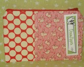 Pink Ballet Ballerina - Fabric Zipper Wallet Pouch