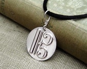 C Clef, Alto Clef Pendant Necklace -Music Jewelry- Viola Musician Gift - Sterling Silver - Music Teacher Charm- Soprano -Unisex