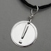 Exclamation Mark Pendant, Exclamation Point Necklace - Sterling Silver, Nerd, Geekery, Punctuation