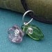 Little Lilac Purple Glass Flower Pendant Necklace -Spring Czech Glass Beads - Flower Necklace - Flower Girls Jewelry
