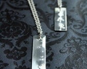 Custom Braille Sterling Necklace