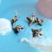 14k wrapped miocene shark teeth
