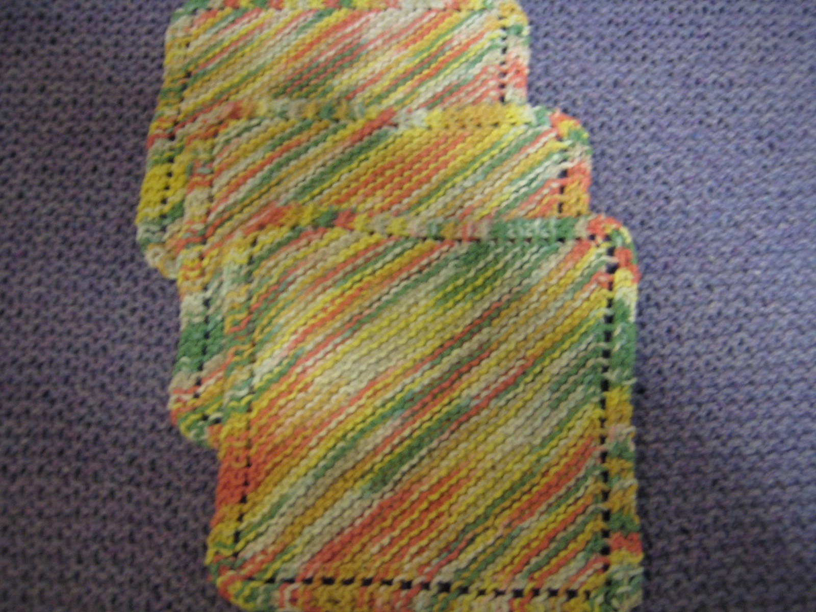 Knit Cotton Dishcloths