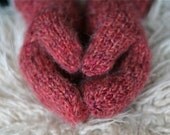Basic Knit Mitten PATTERN --double pointed needles