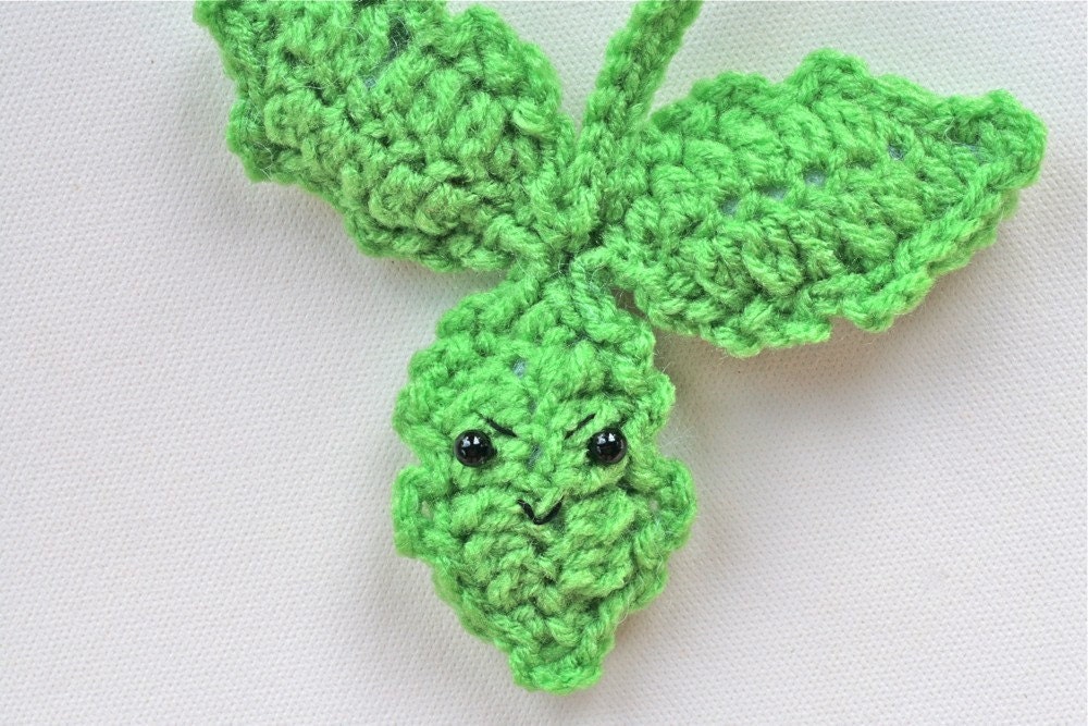 Poison Ivy is out to get you -- crochet plush